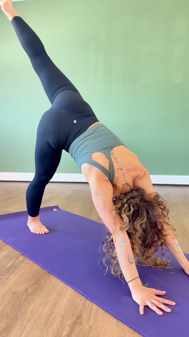 Dynamic Vinyasa yoga class